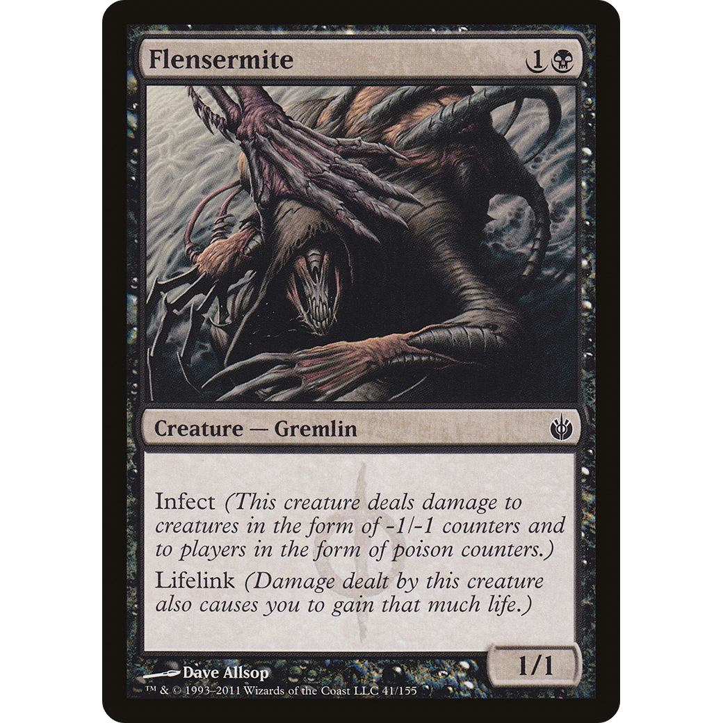Flensermite (MBS-041) - Mirrodin Besieged Foil
