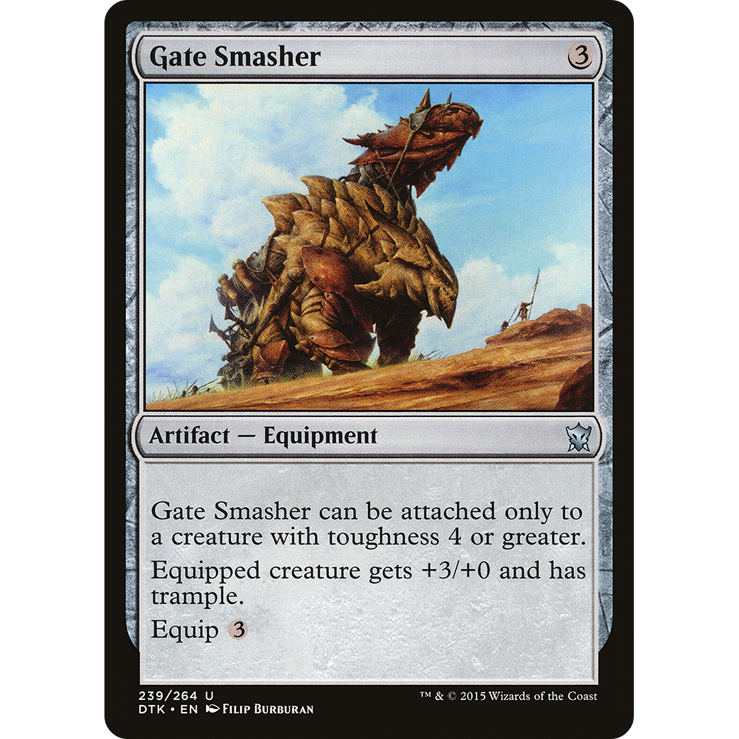 Gate Smasher (DTK-239) - Dragons of Tarkir Foil