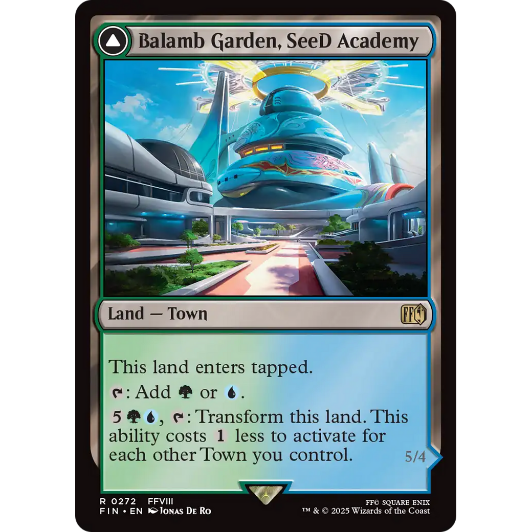Balamb Garden, SeeD Academy // Balamb Garden, Airborne (FIN-272) - FINAL FANTASY Foil