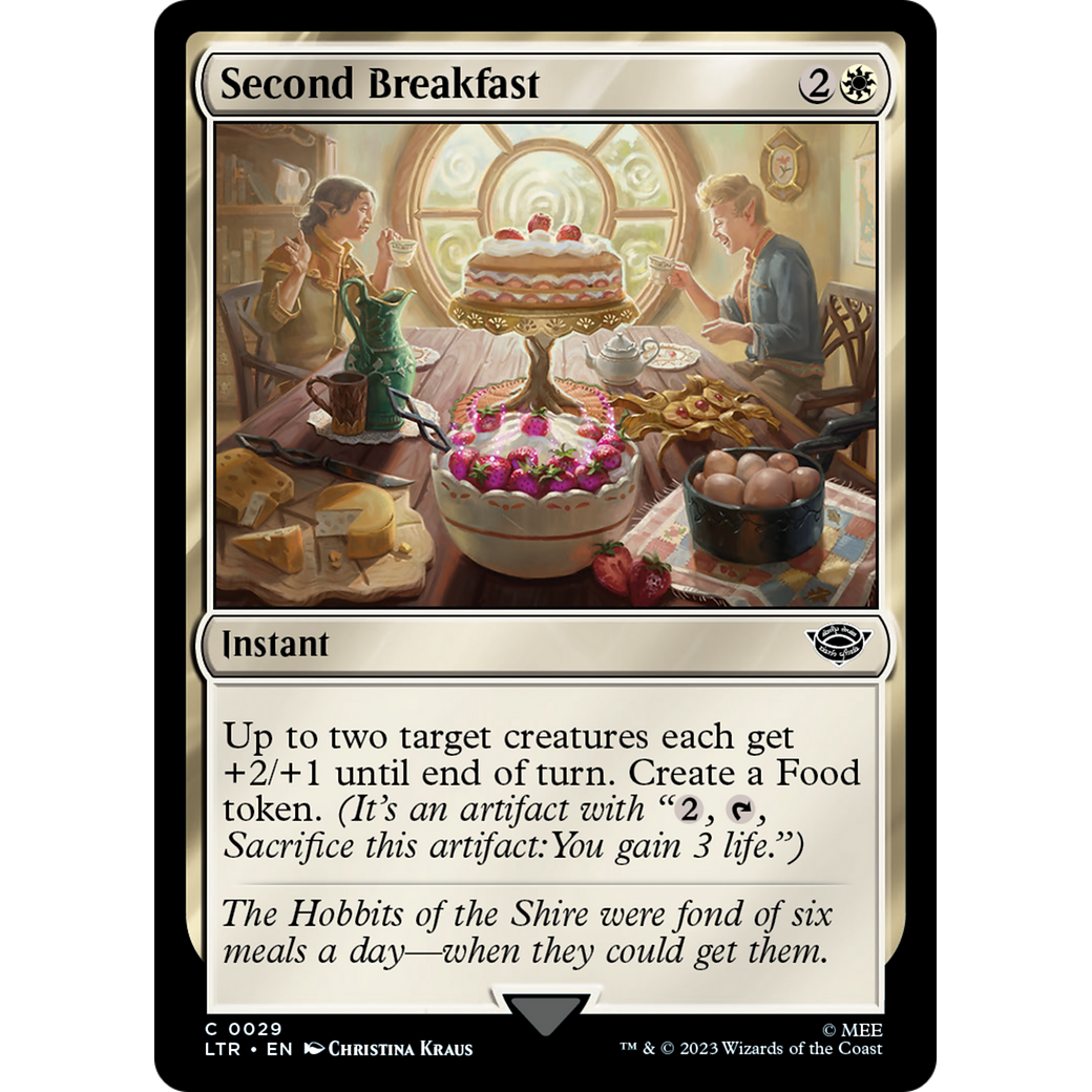 Second Breakfast (LTR-029) - The Lord of the Rings: Tales of Middle-earth Foil