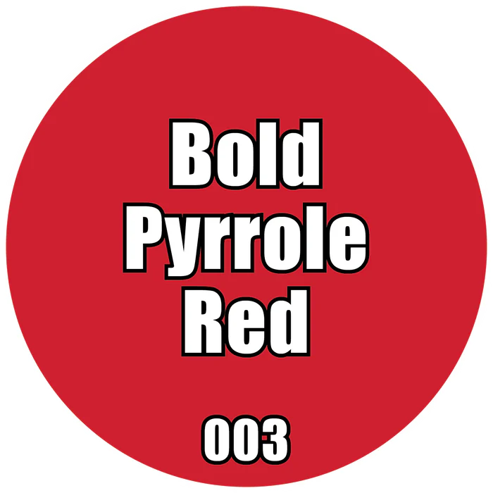 003-Pro Acryl Bold Pyrrole Red