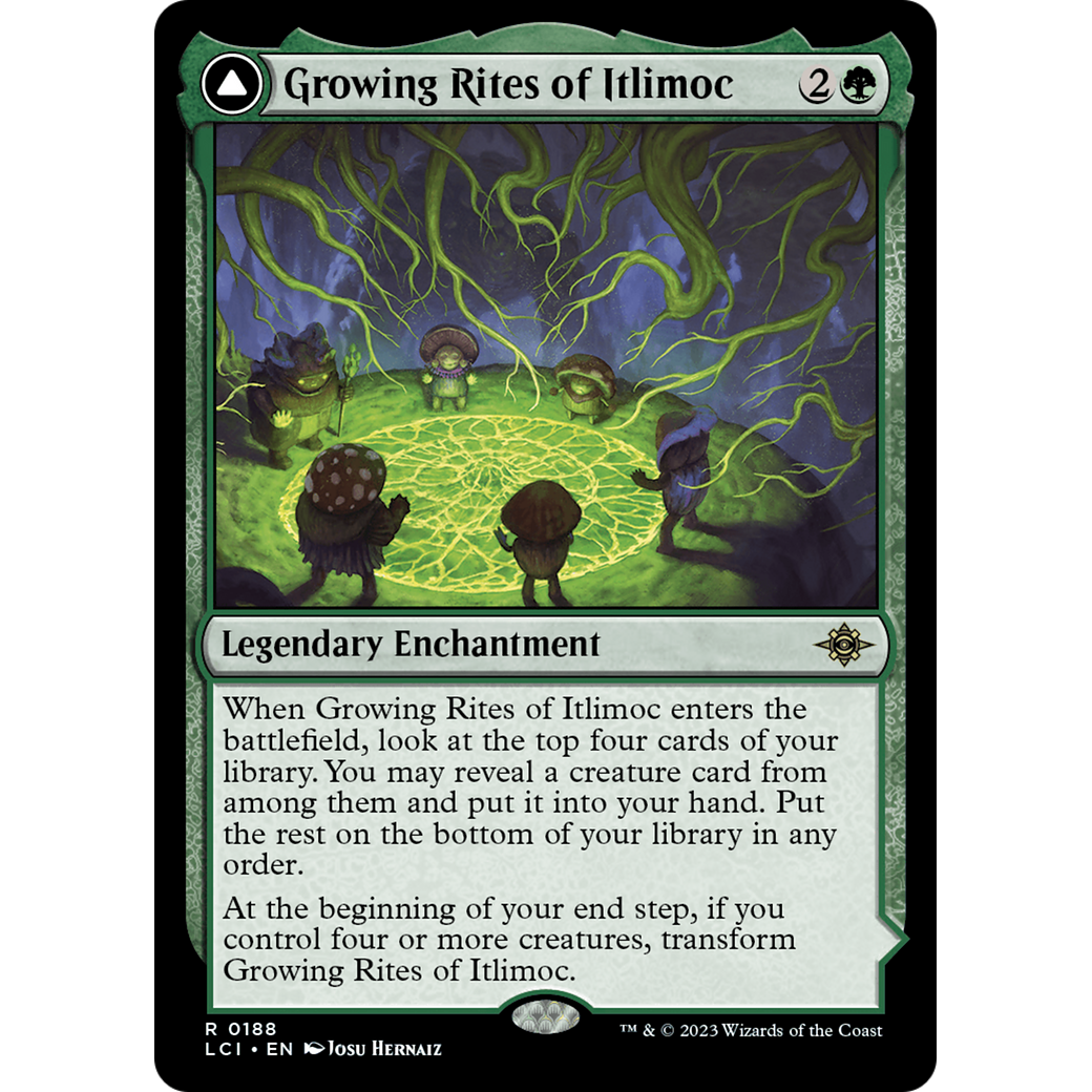 Growing Rites of Itlimoc // Itlimoc, Cradle of the Sun (LCI-188) - The Lost Caverns of Ixalan