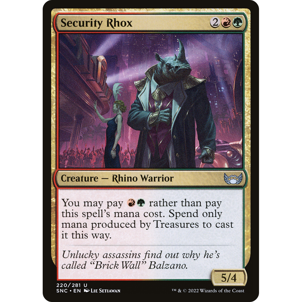 Security Rhox (SNC-220) - Streets of New Capenna