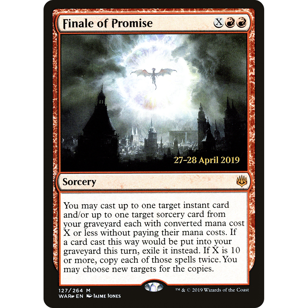 Finale of Promise (PRE-127) - War of the Spark Promos Foil