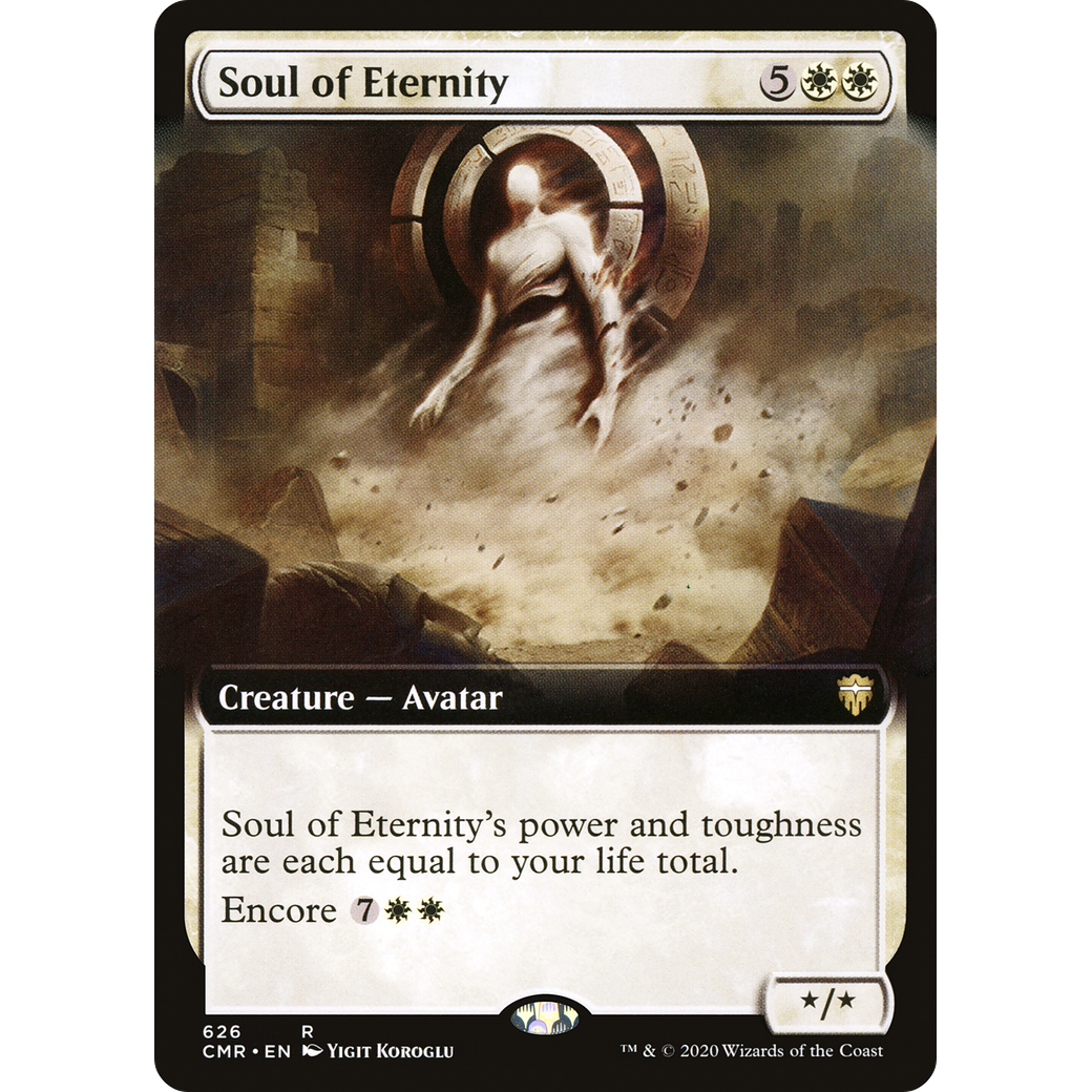 Soul of Eternity (Extended Art) (CMR-626) - Commander Legends: (Extended Art) Foil