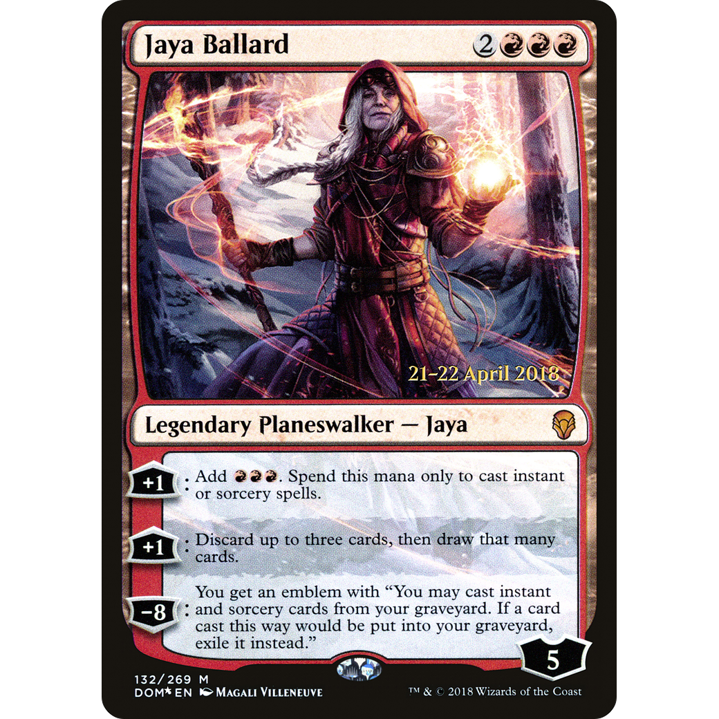 Jaya Ballard (PRE-132) - Dominaria Promos Foil