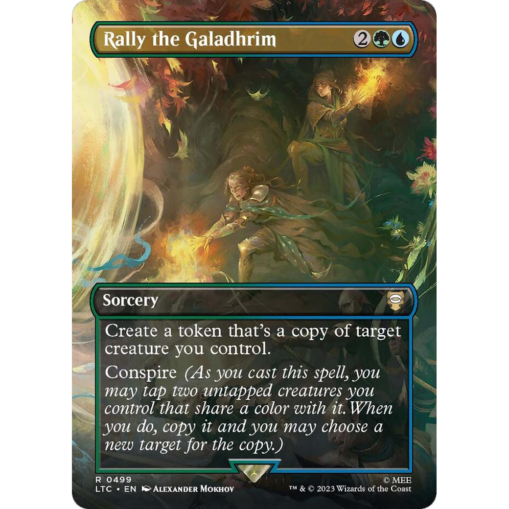 Rally the Galadhrim (LTC-499) - Tales of Middle-earth Commander (Borderless)
