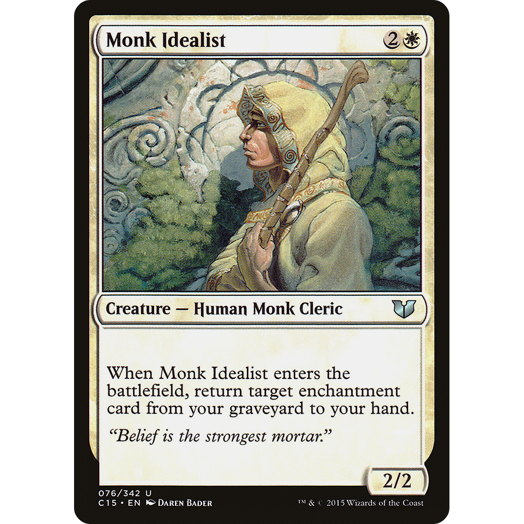 Monk Idealist (C15-076) - Commander 2015