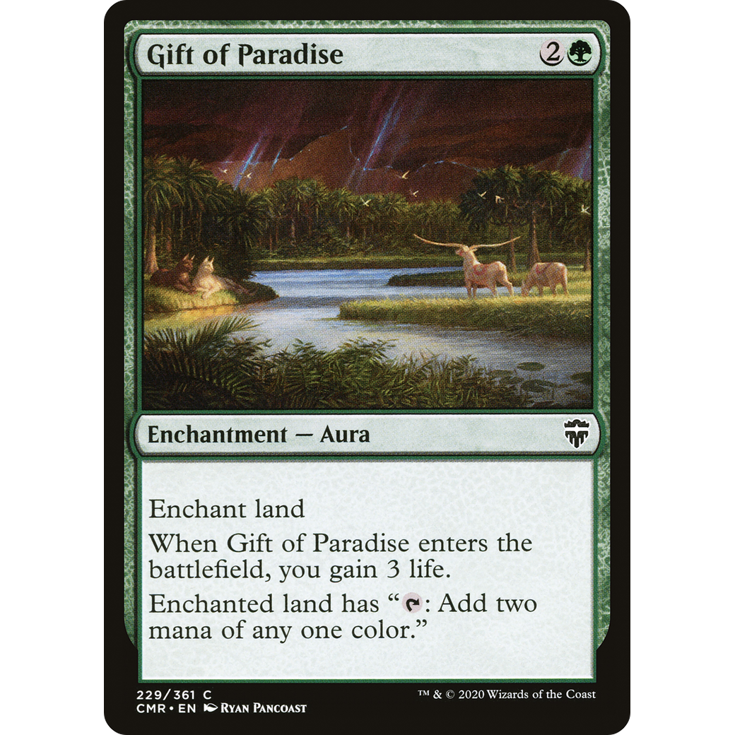 Gift of Paradise (CMR-229) - Commander Legends Foil