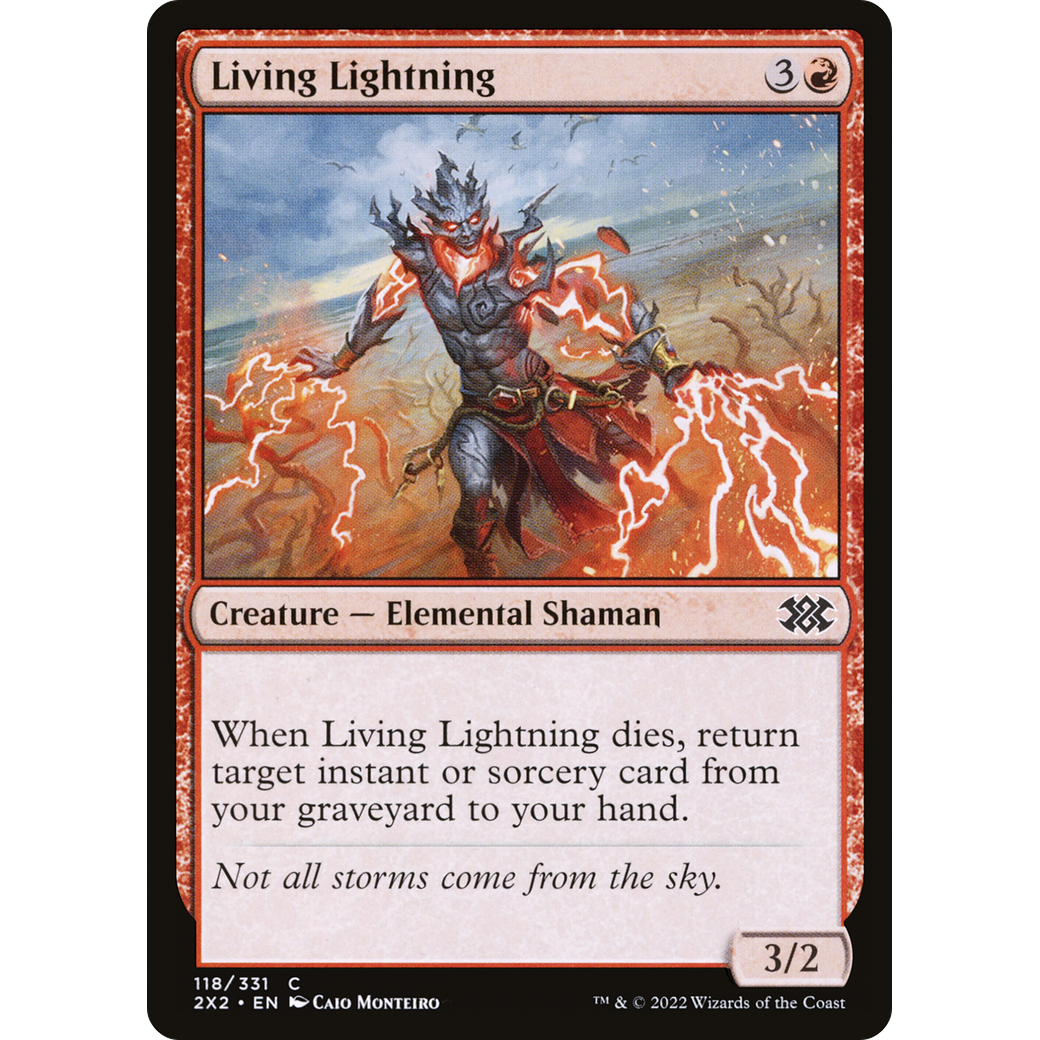 Living Lightning (2X2-118) - Double Masters 2022 Foil
