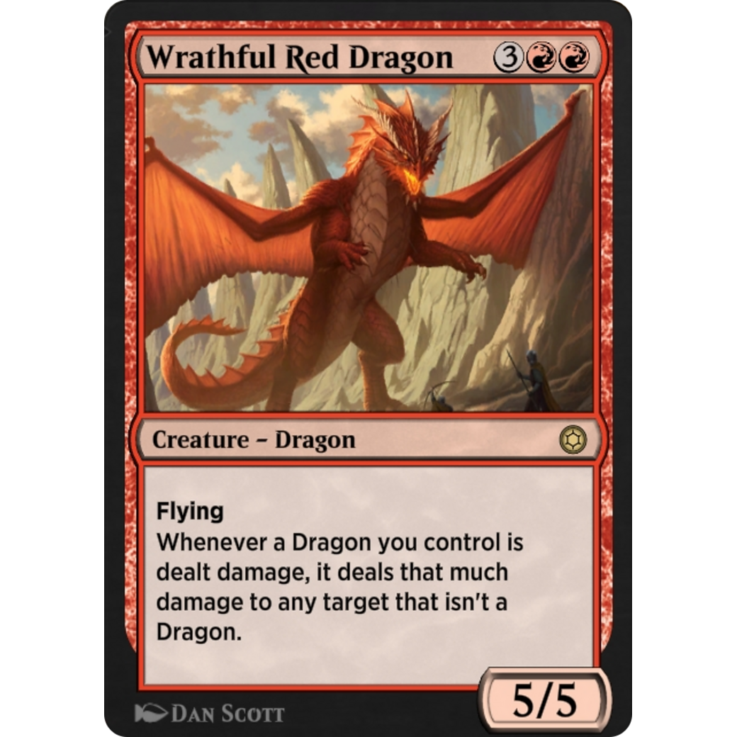 Wrathful Red Dragon (HBG-194) - Alchemy Horizons: Baldur's Gate