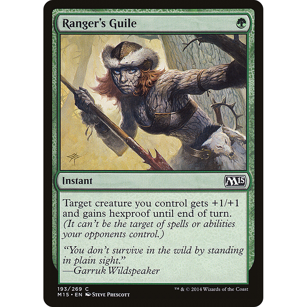 Ranger's Guile (M15-193) - Magic 2015 Foil