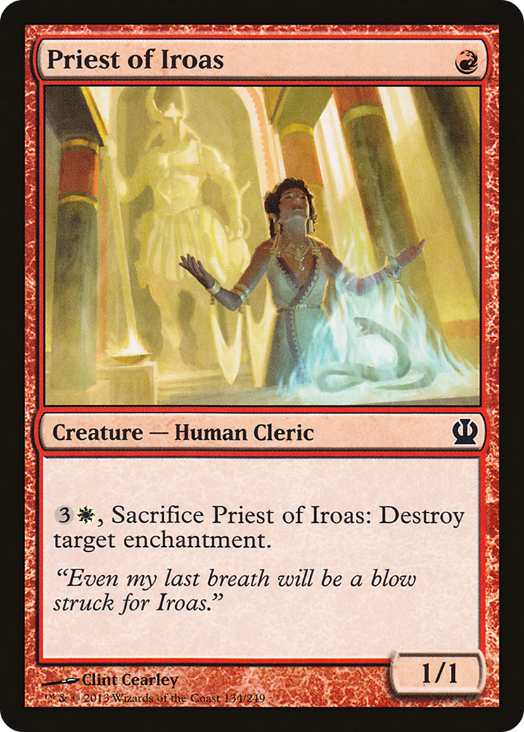 Priest of Iroas (THS-134) - Theros