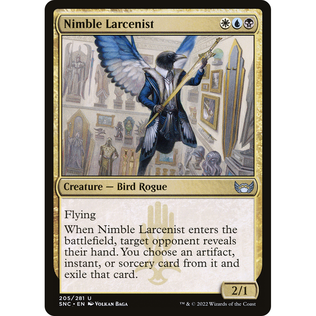 Nimble Larcenist (SNC-205) - Streets of New Capenna Foil