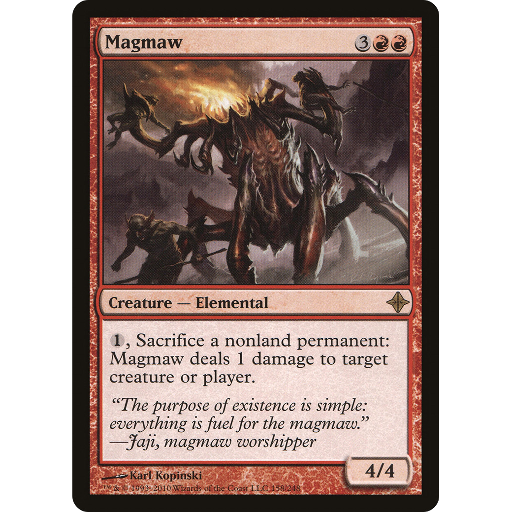 Magmaw (ROE-158) - Rise of the Eldrazi Foil
