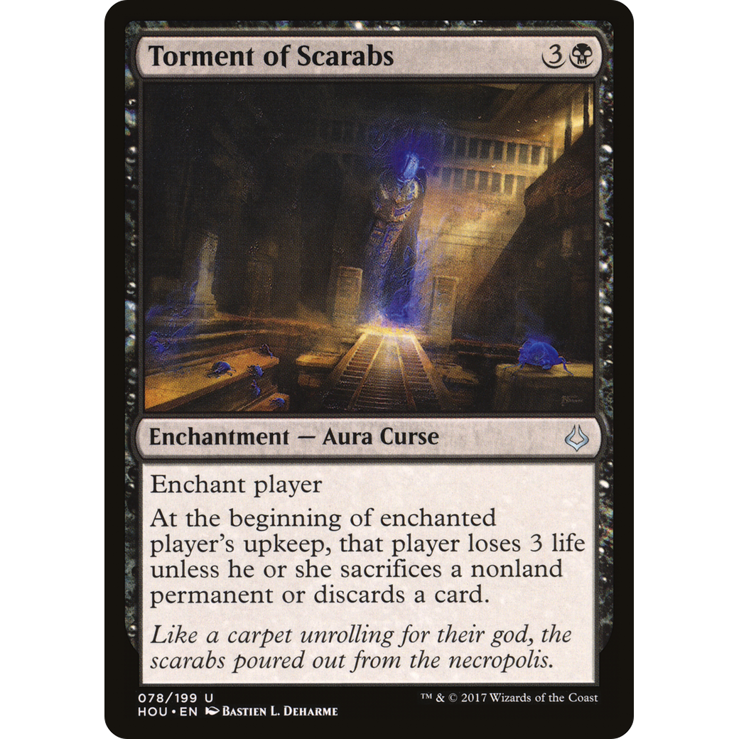 Torment of Scarabs (HOU-078) - Hour of Devastation Foil