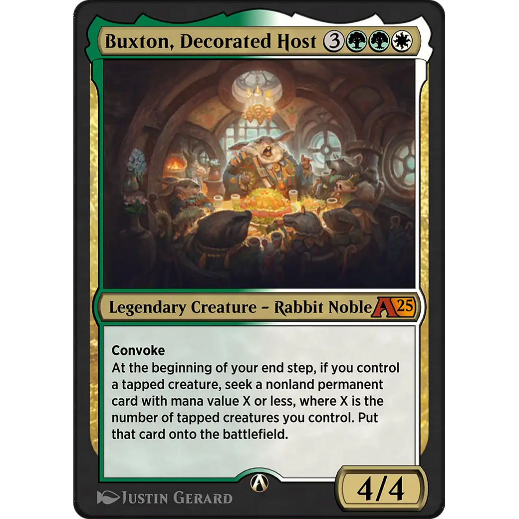 Buxton, Decorated Host (YBLB-021) - Alchemy: Bloomburrow
