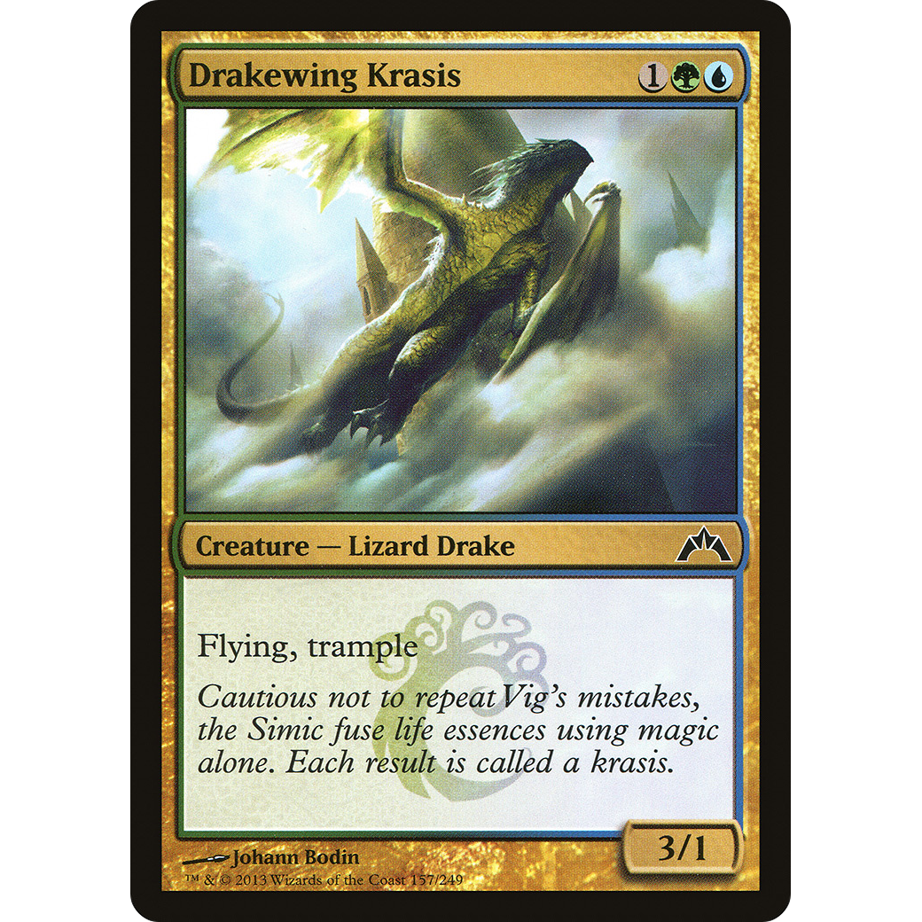 Drakewing Krasis (GTC-157) - Gatecrash Foil