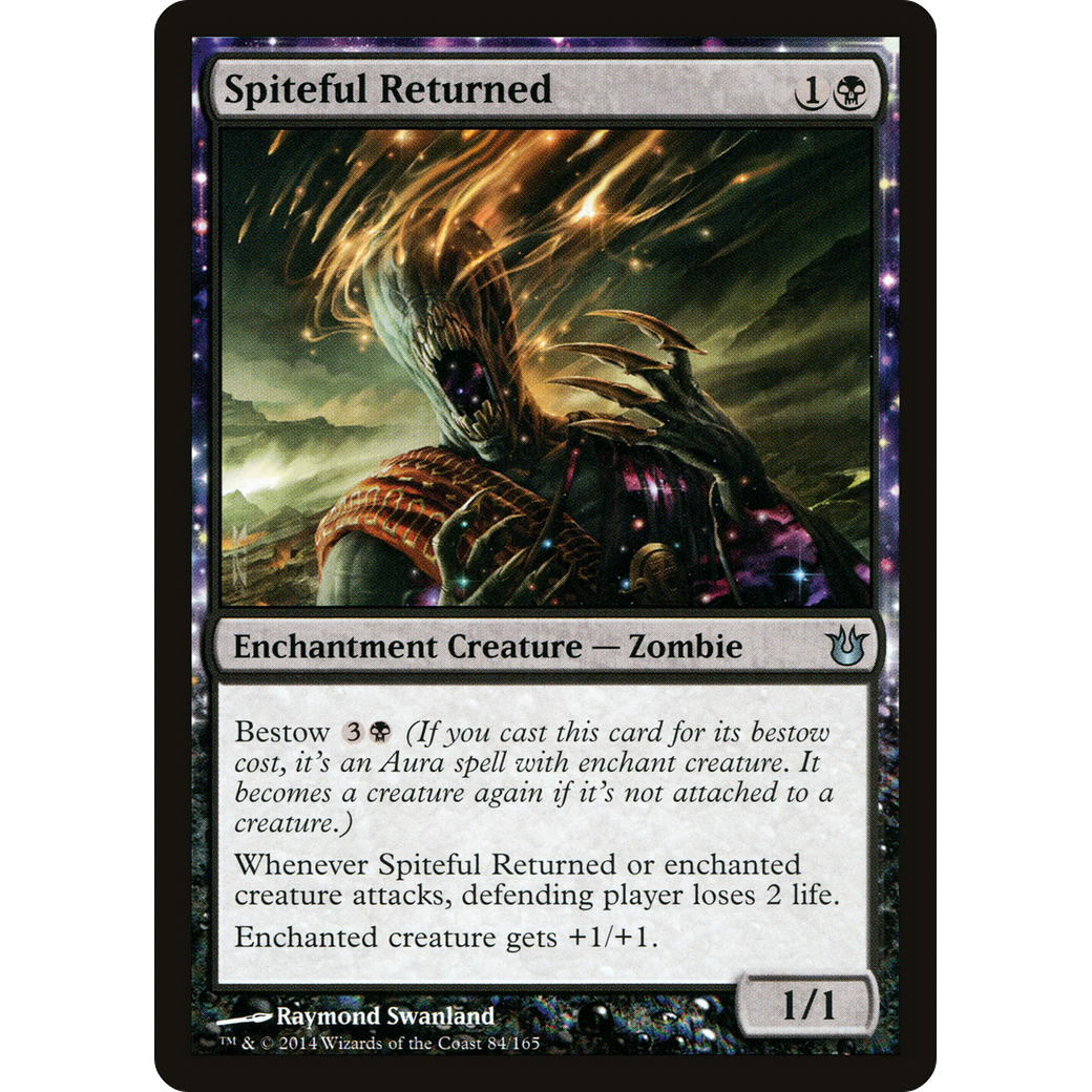 Spiteful Returned (BNG-084) - Born of the Gods: (enchantment) Foil