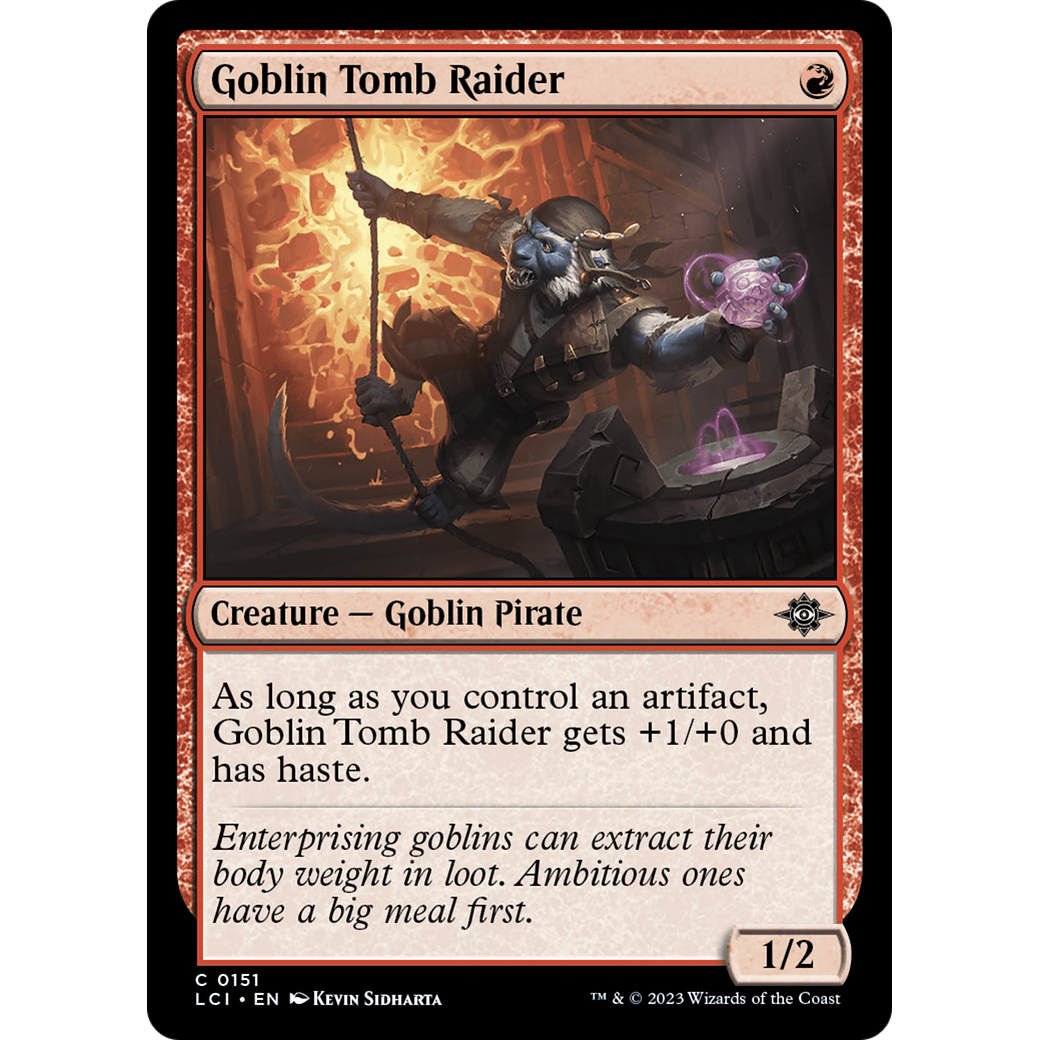 Goblin Tomb Raider (LCI-151) - The Lost Caverns of Ixalan Foil