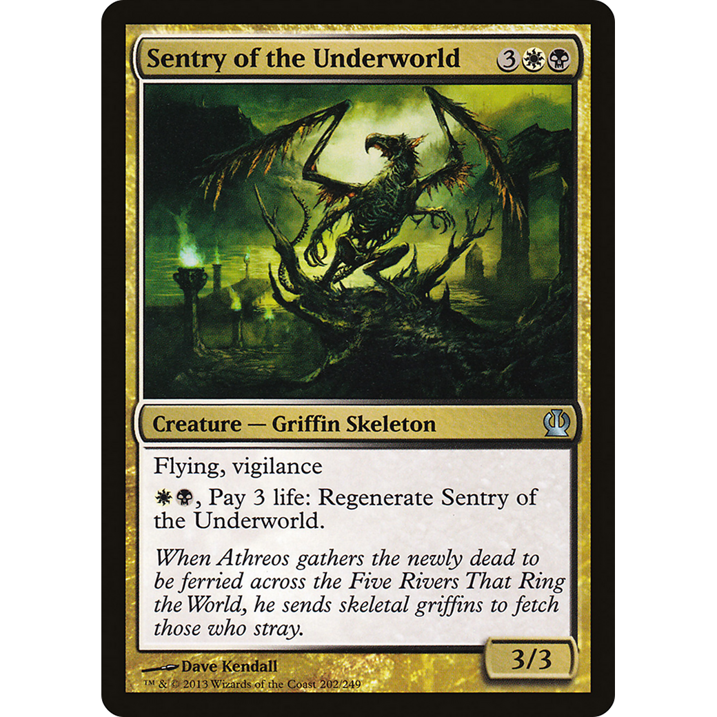 Sentry of the Underworld (THS-202) - Theros Foil