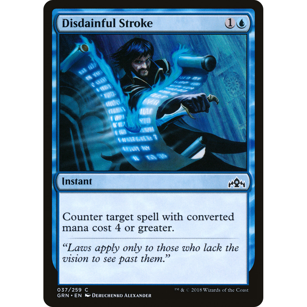 Disdainful Stroke (GRN-037) - Guilds of Ravnica