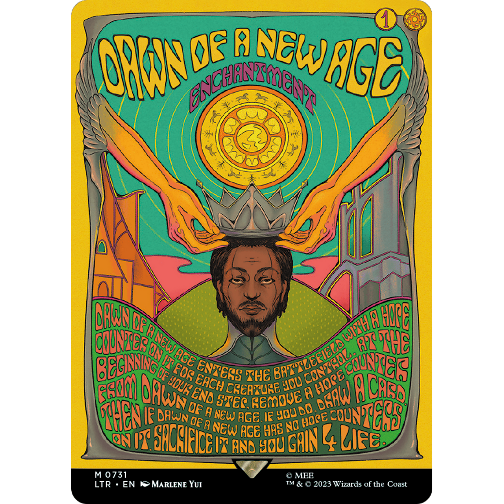 Dawn of a New Age (LTR-731) - The Lord of the Rings: Tales of Middle-earth (Borderless) Foil