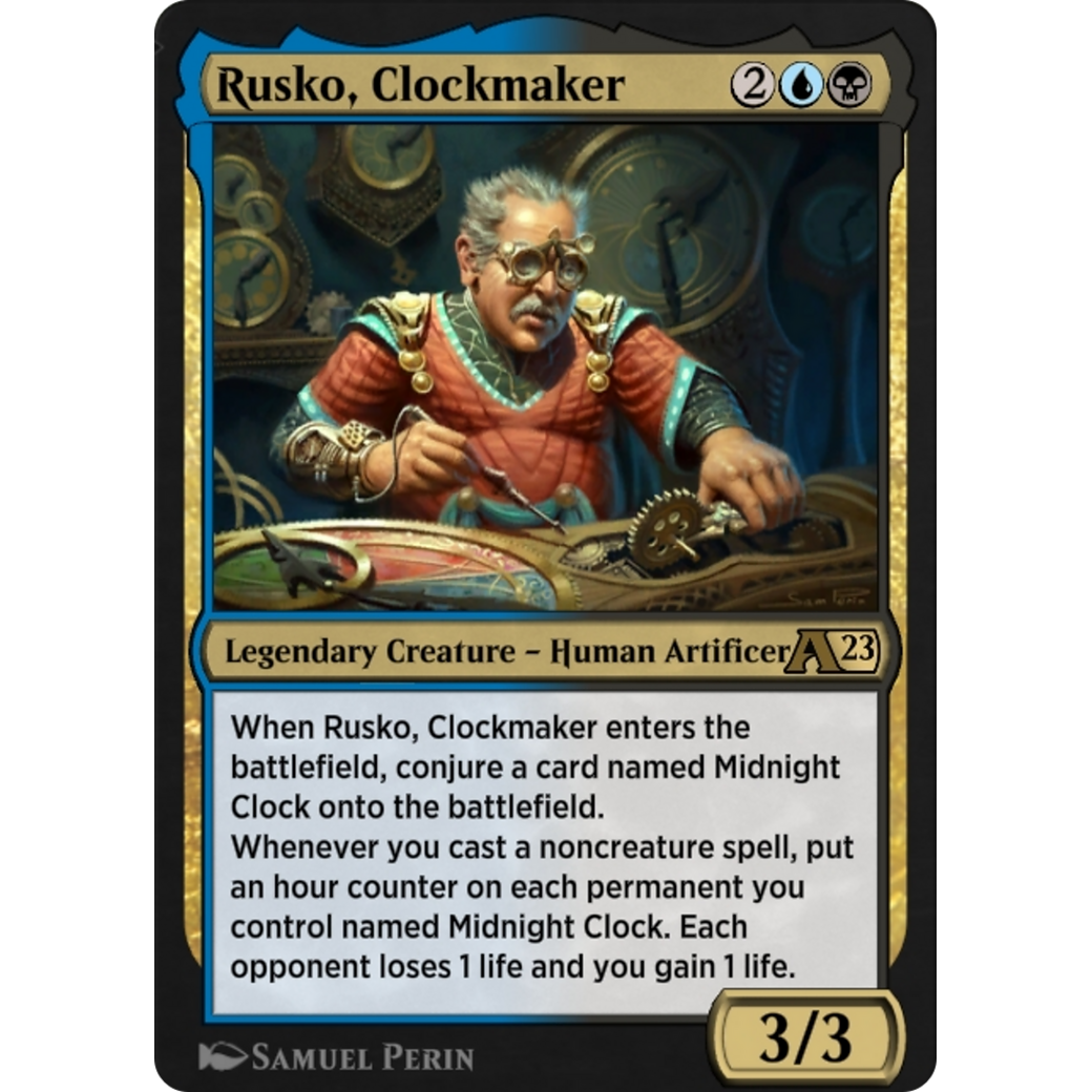 Rusko, Clockmaker (YBRO-024) - Alchemy: The Brothers' War