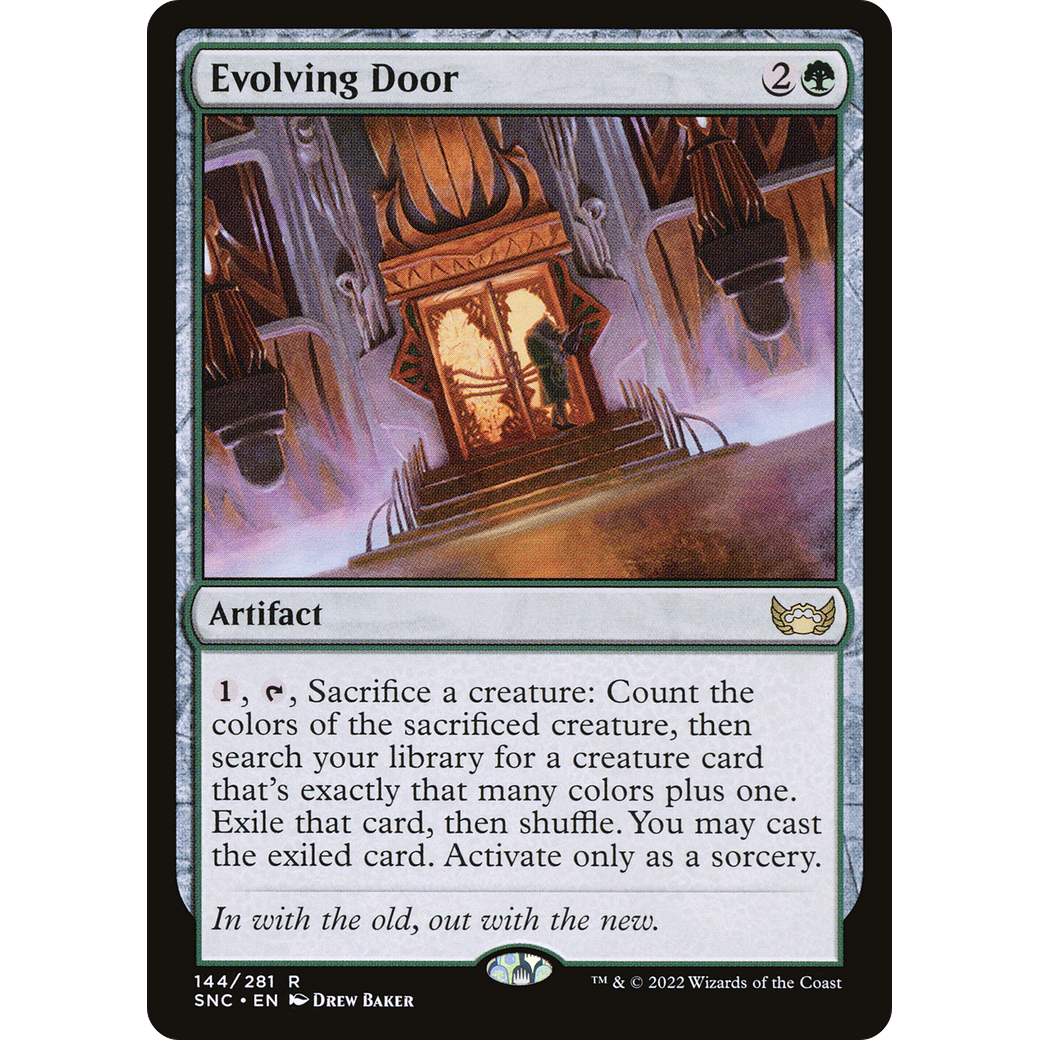 Evolving Door (SNC-144) - Streets of New Capenna Foil