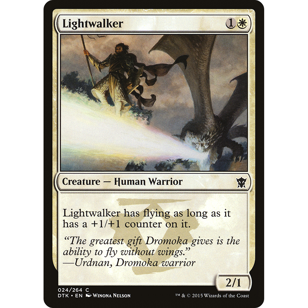 Lightwalker (DTK-024) - Dragons of Tarkir