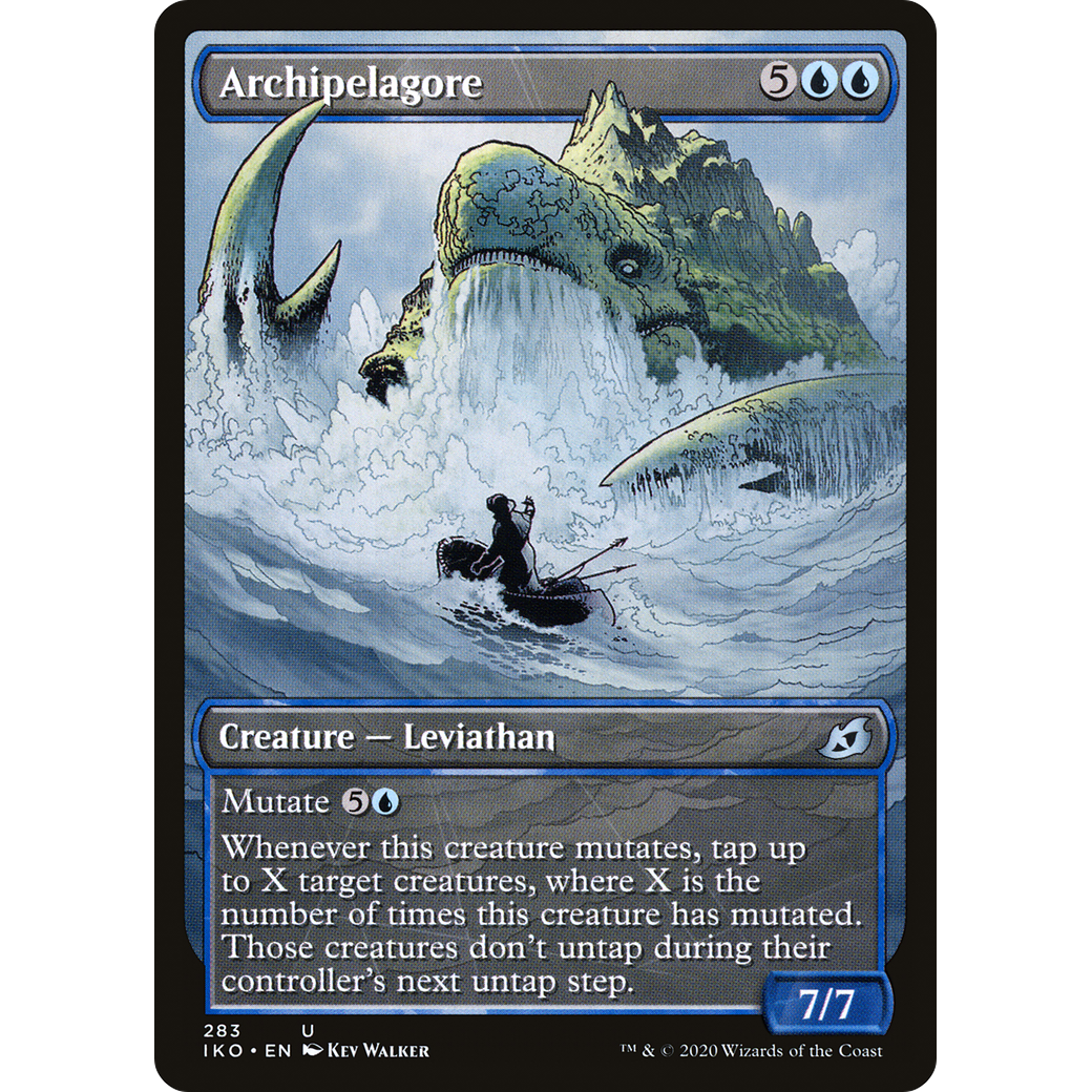 Archipelagore (Showcase) (IKO-283) - Ikoria: Lair of Behemoths: (Showcase) Foil