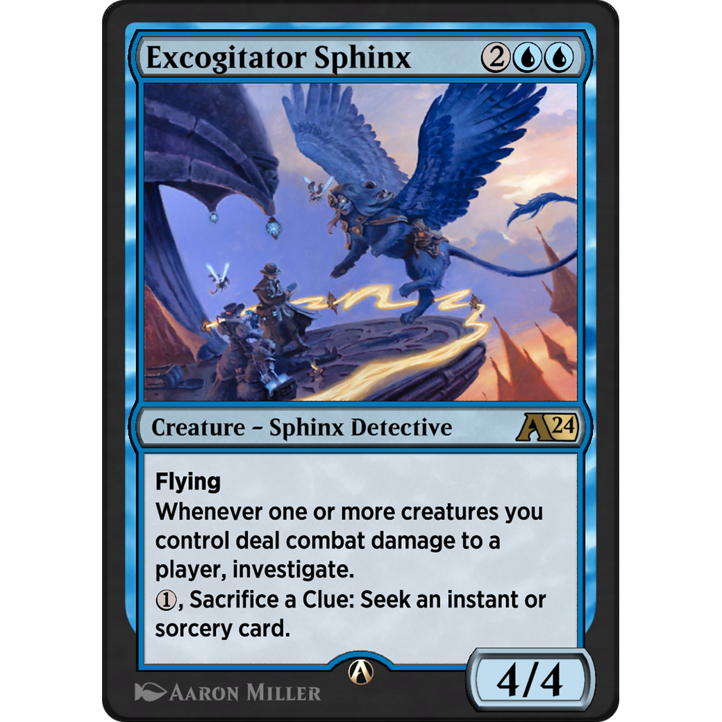 Excogitator Sphinx (YMKM-006) - Alchemy: Murders at Karlov Manor