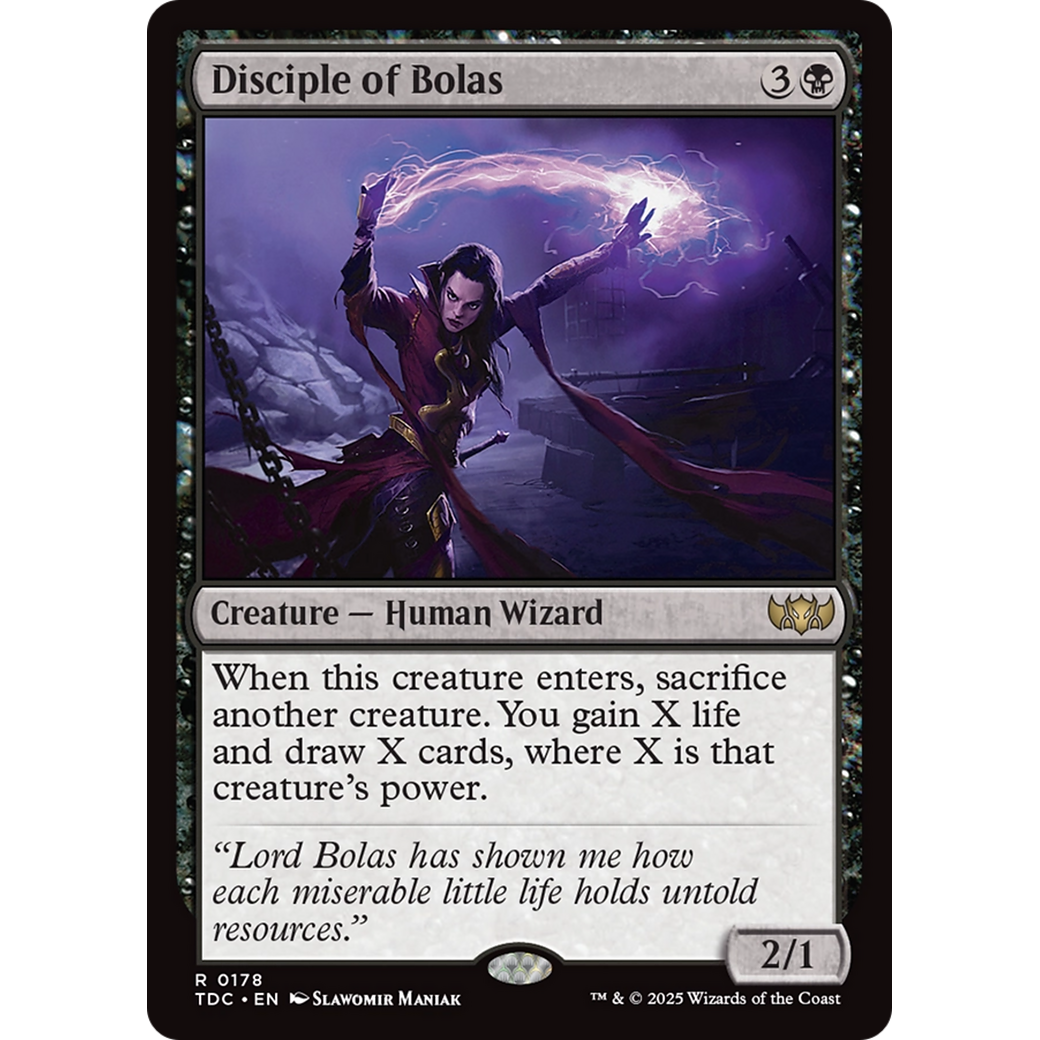 Disciple of Bolas (TDC-178) - Commander: Tarkir: Dragonstorm