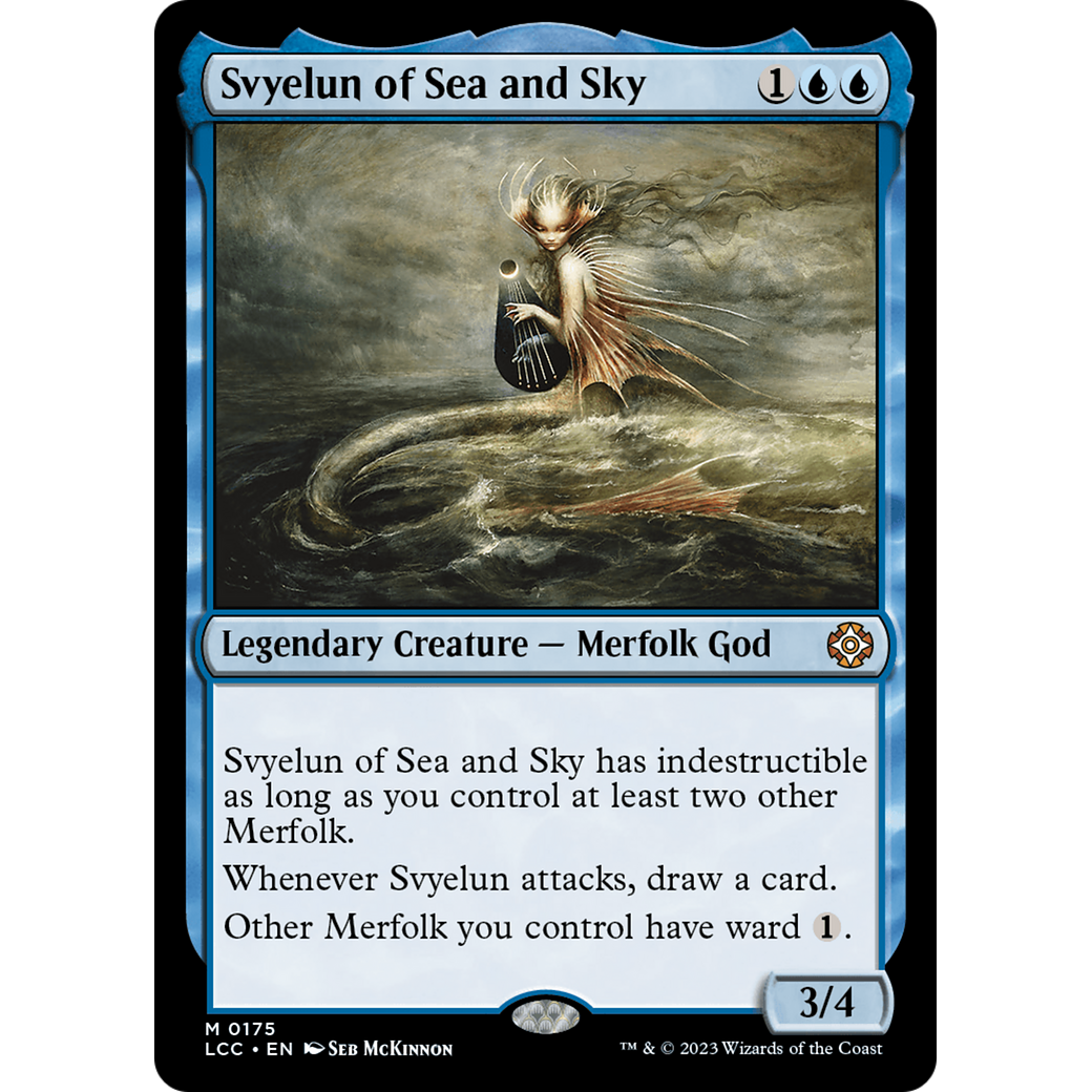 Svyelun of Sea and Sky (LCC-175) - The Lost Caverns of Ixalan Commander