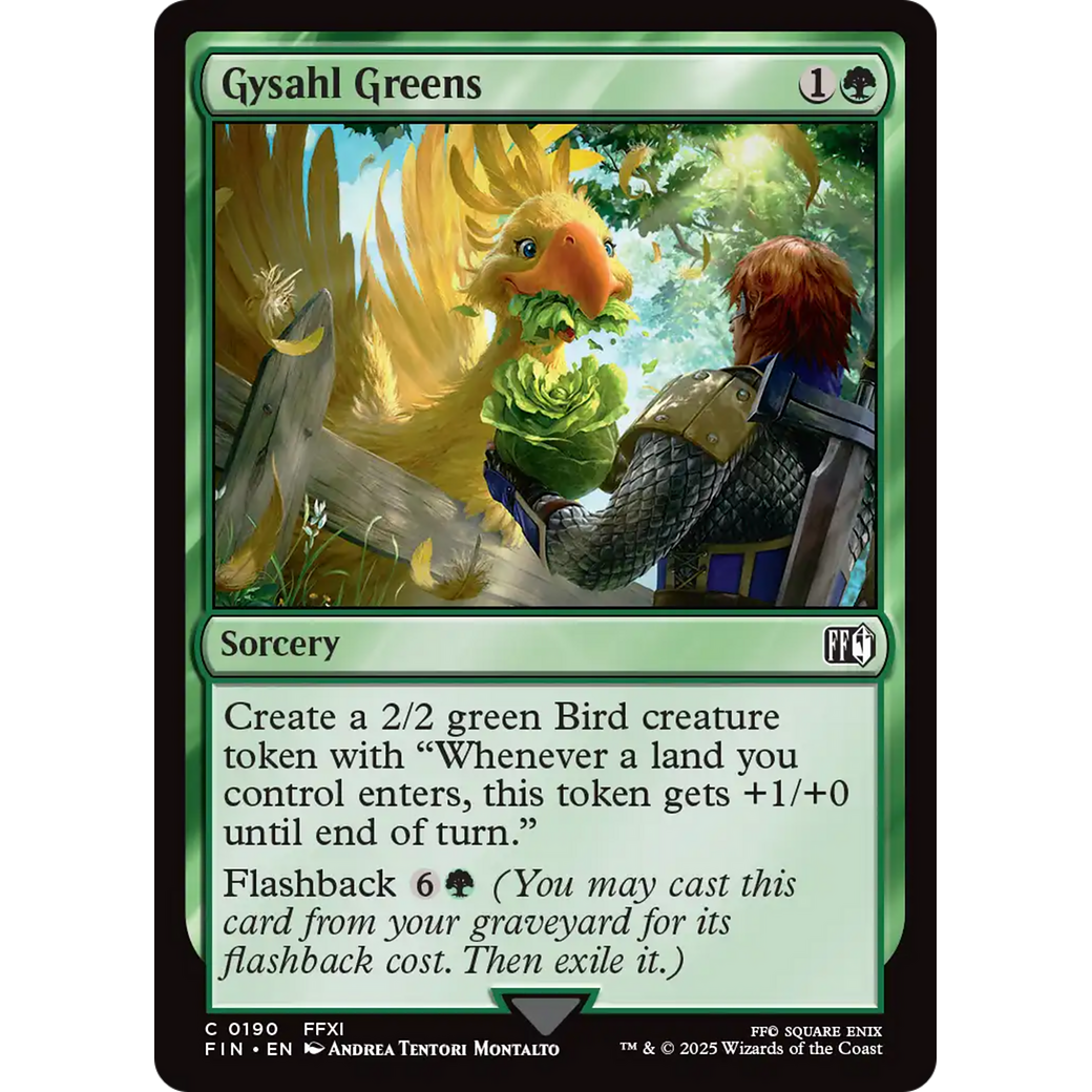 Gysahl Greens (FIN-190) - FINAL FANTASY