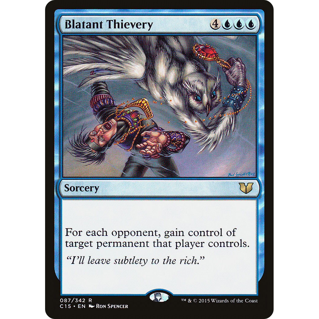 Blatant Thievery (C15-087) - Commander 2015
