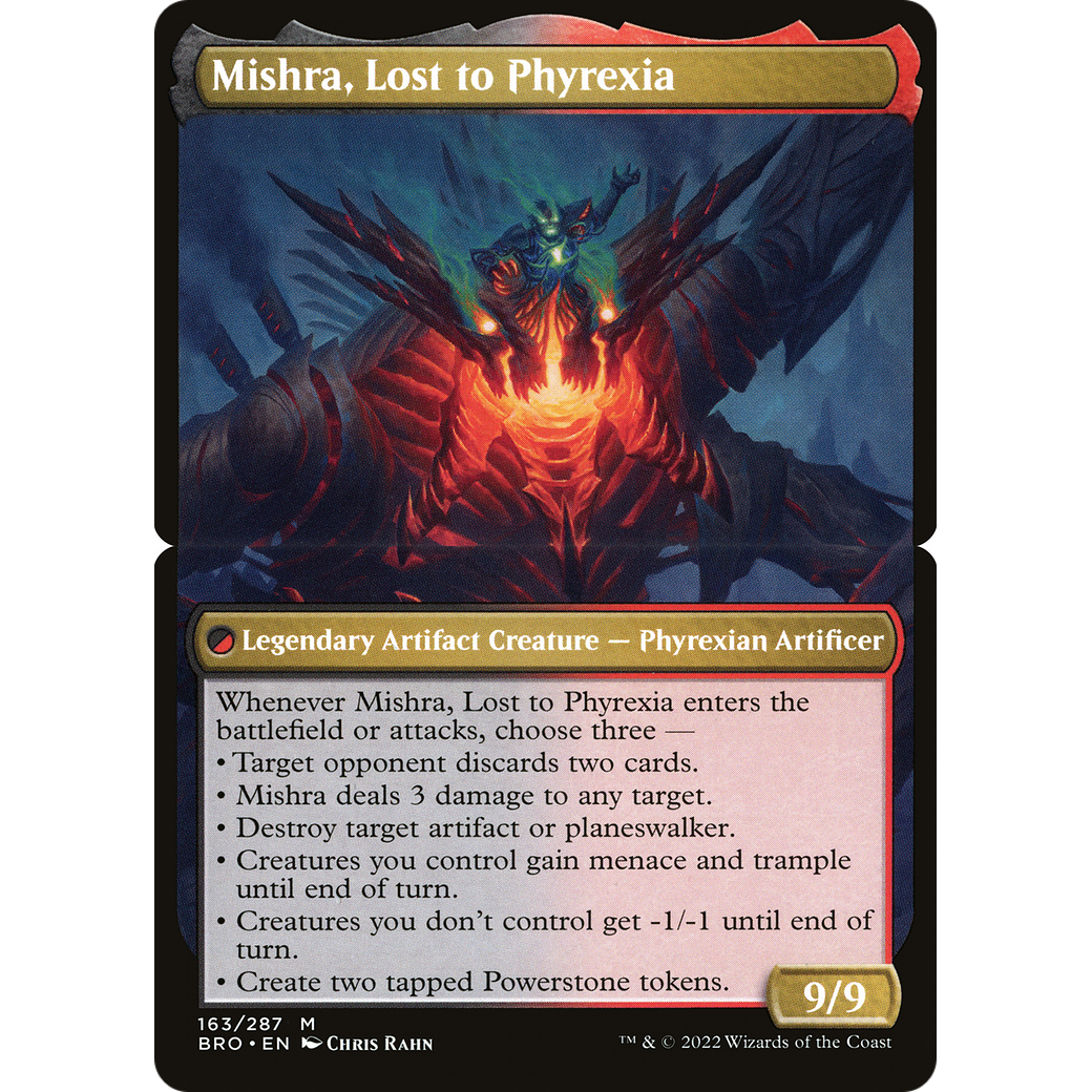 Mishra, Lost to Phyrexia (BRO-163B) - The Brothers' War