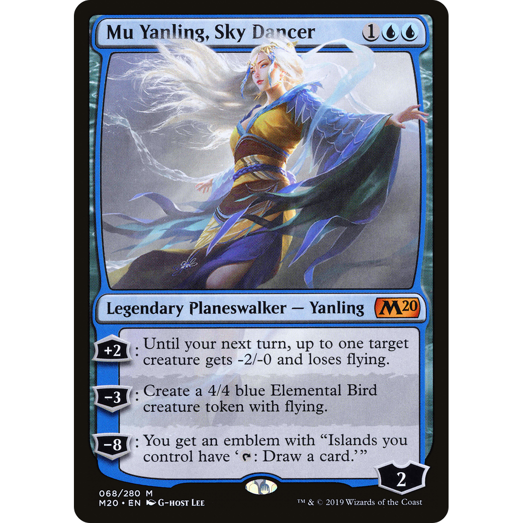 Mu Yanling, Sky Dancer (M20-068) - Core Set 2020