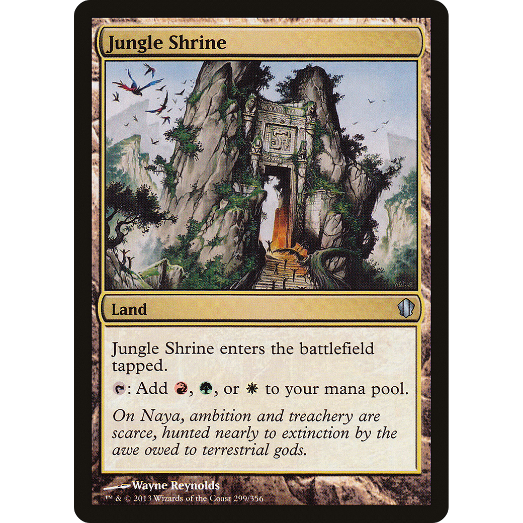 Jungle Shrine (C13-299) - Commander 2013