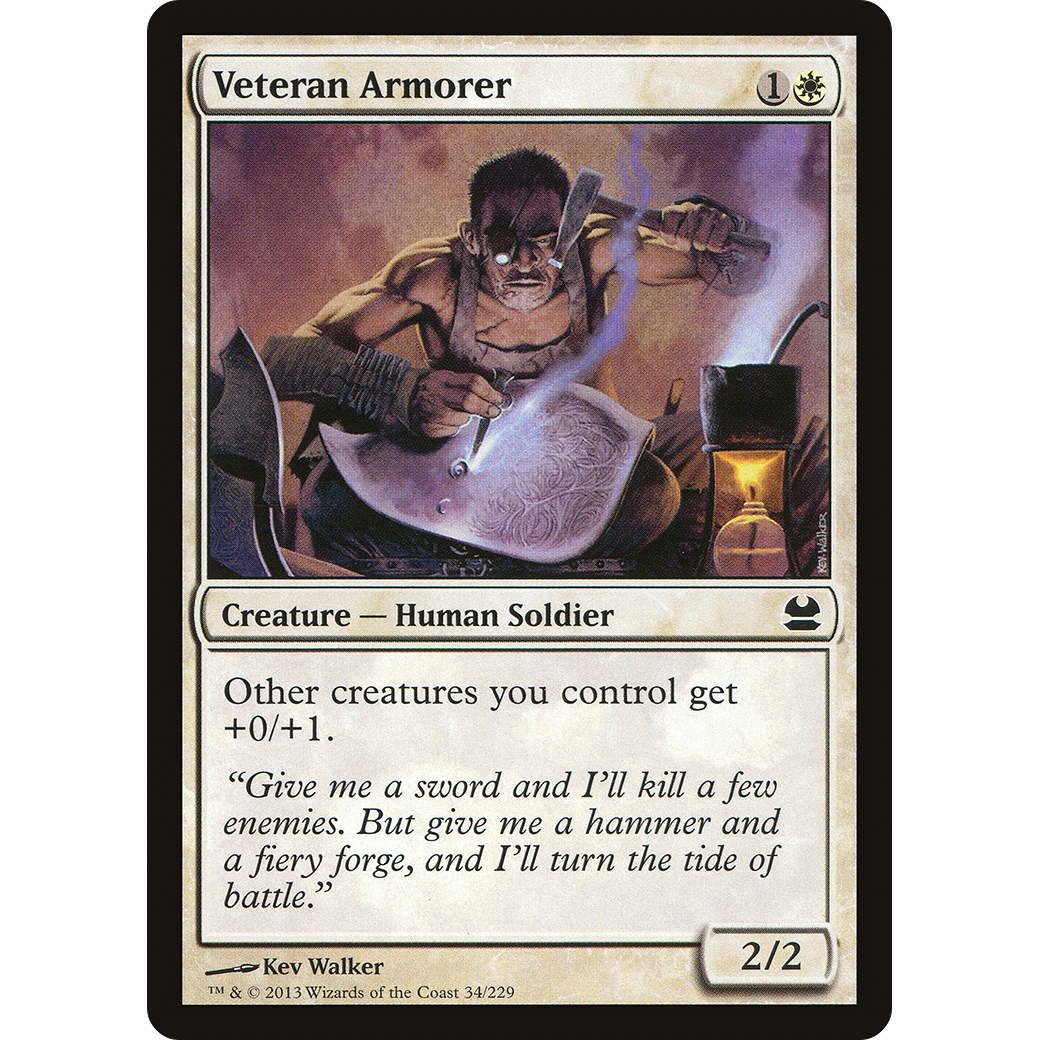 Veteran Armorer (MMA-034) - Modern Masters