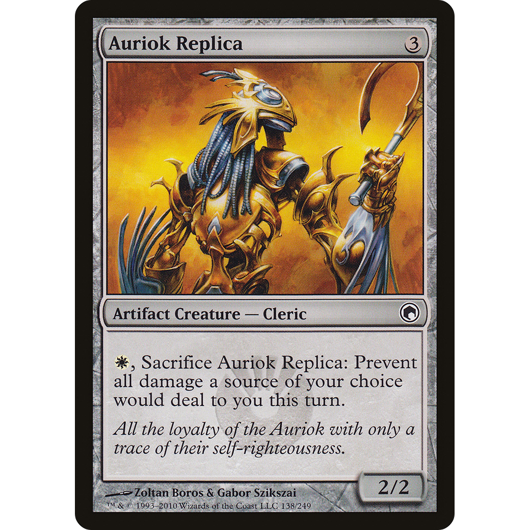 Auriok Replica (SOM-138) - Scars of Mirrodin
