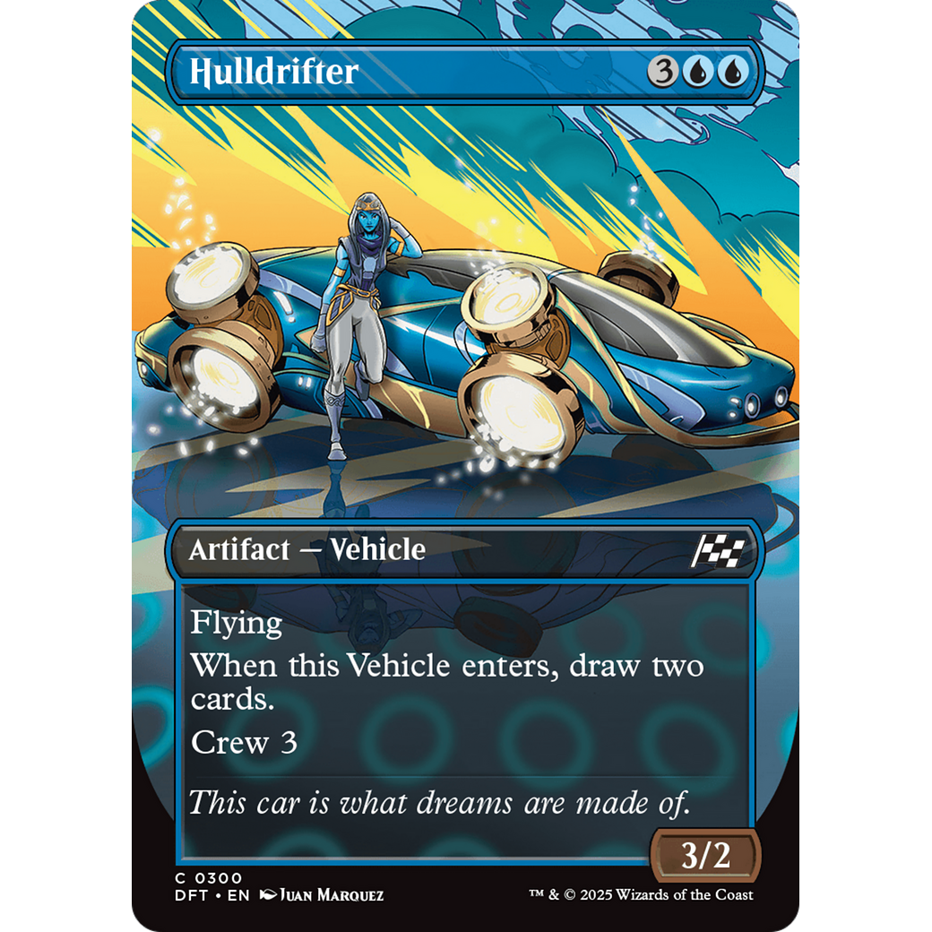 Hulldrifter (DFT-300) - Aetherdrift (Borderless) Foil
