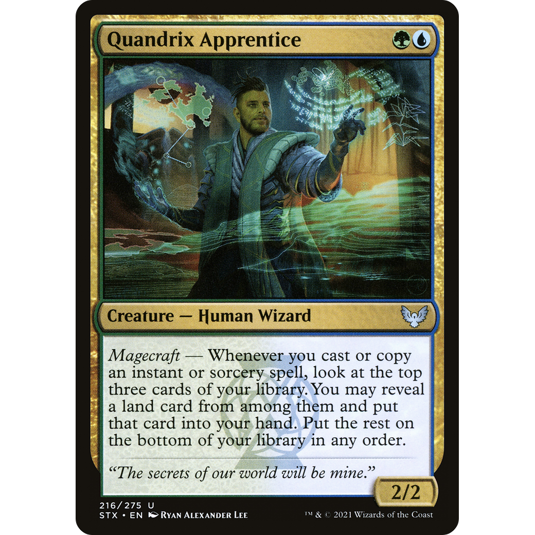 Quandrix Apprentice (STX-216) - Strixhaven: School of Mages