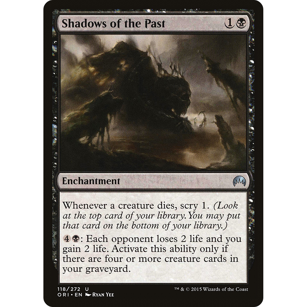Shadows of the Past (ORI-118) - Magic Origins Foil