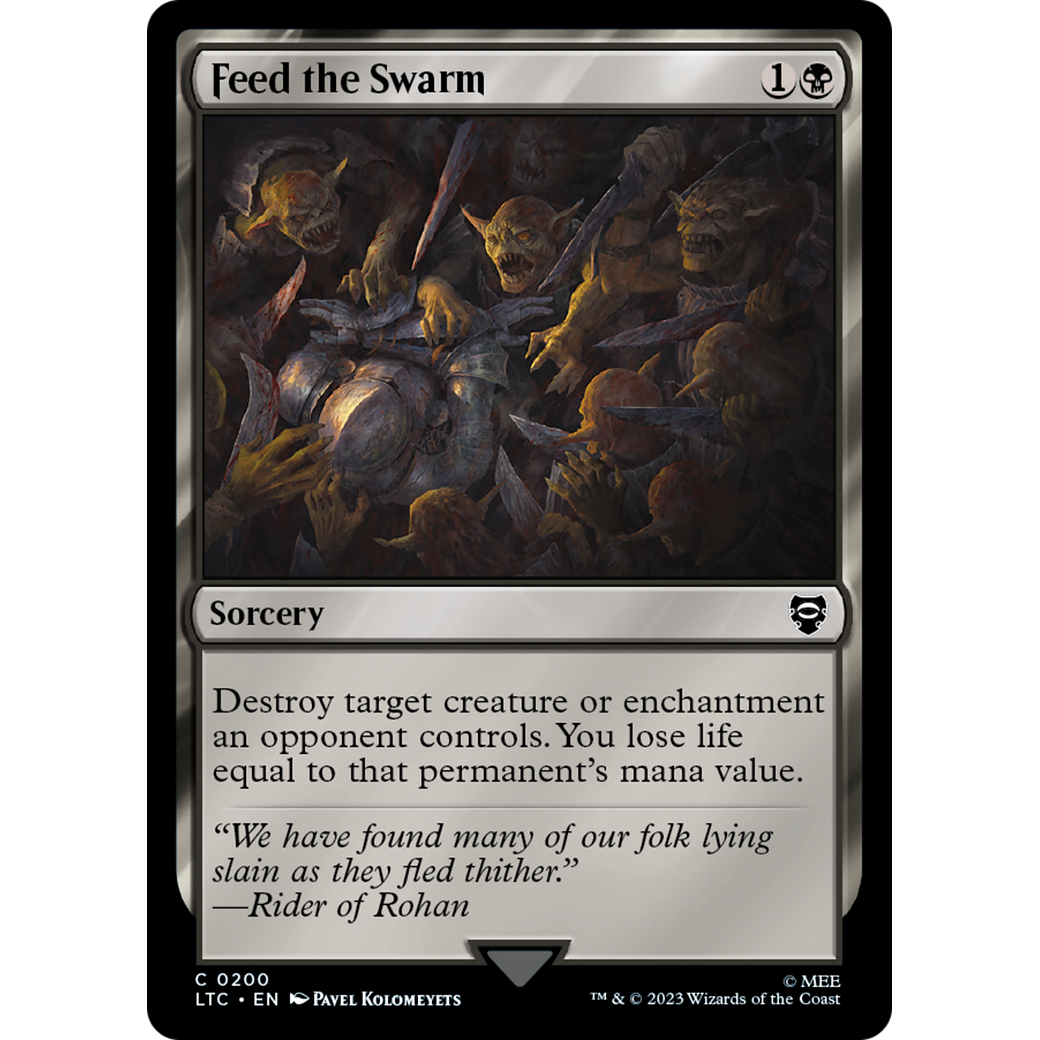 Feed the Swarm (LTC-200) - Tales of Middle-earth Commander