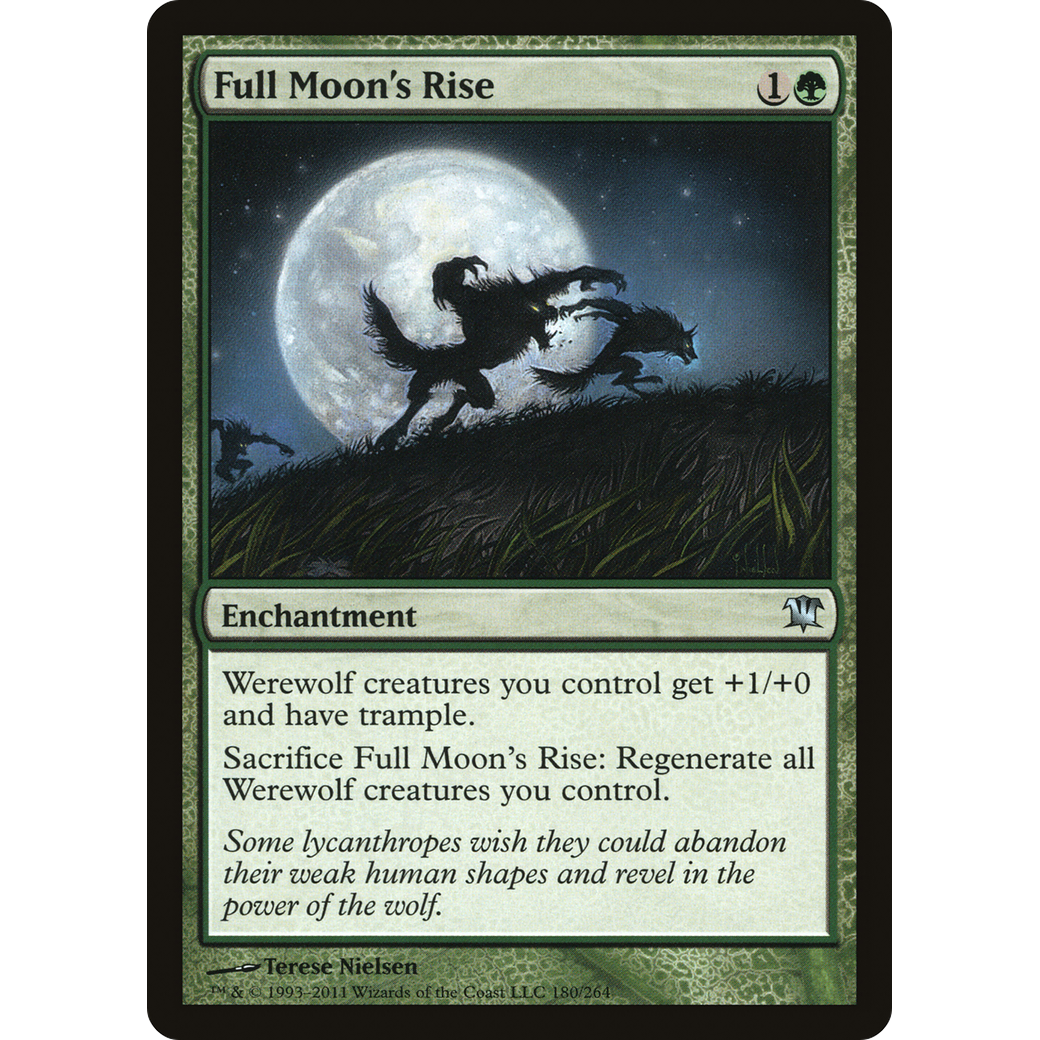 Full Moon's Rise (ISD-180) - Innistrad Foil