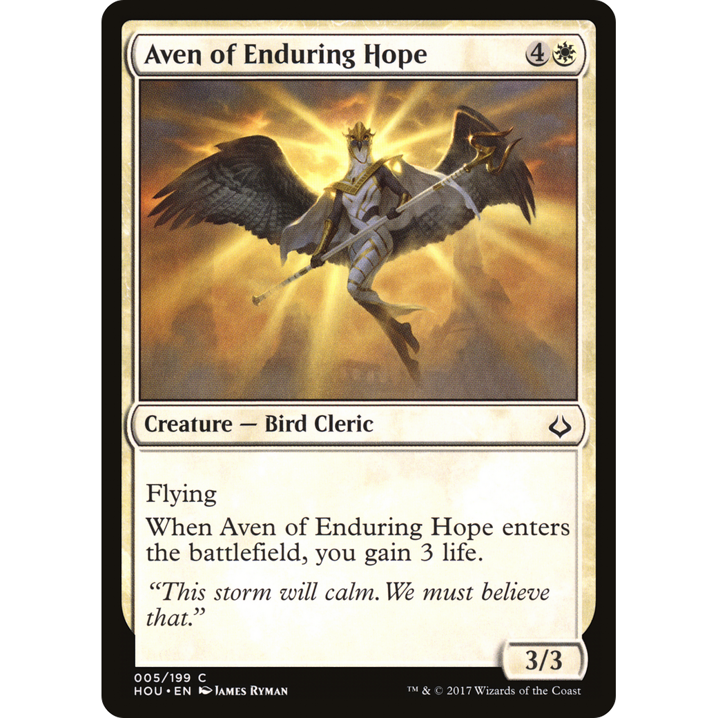 Aven of Enduring Hope (HOU-005) - Hour of Devastation