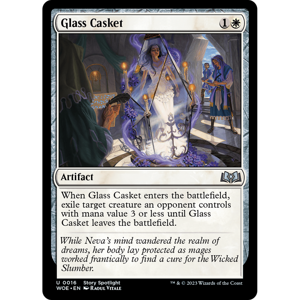 Glass Casket (WOE-016) - Wilds of Eldraine