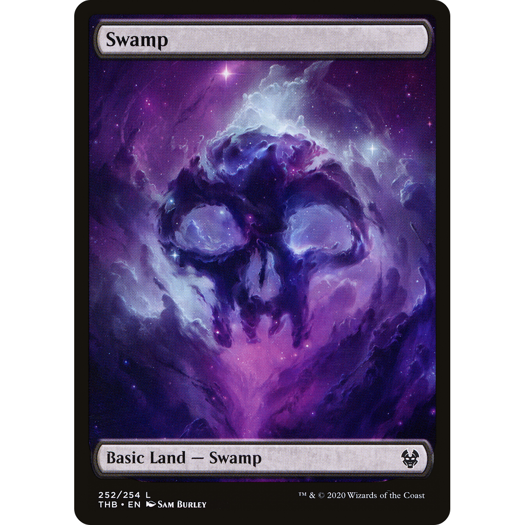 Swamp (THB-252) - Theros Beyond Death Foil
