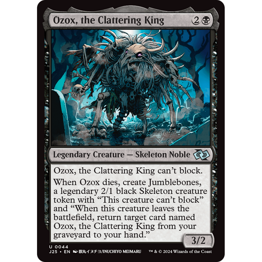 Ozox, the Clattering King (J25-044) - Foundations Jumpstart